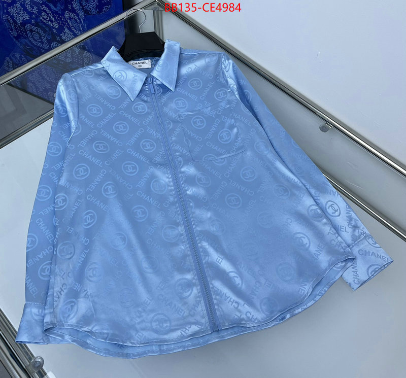 Clothing-Chanel,counter quality , ID: CE4984,$: 135USD