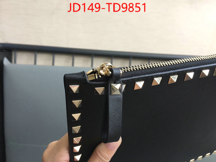 Valentino Bags (TOP)-Wallet,replica 2023 perfect luxury ,ID: TD9851,$: 149USD