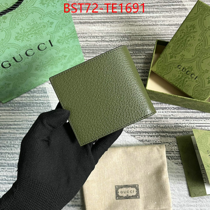 Gucci Bags(TOP)-Wallet-,only sell high-quality ,ID: TE1691,$: 72USD