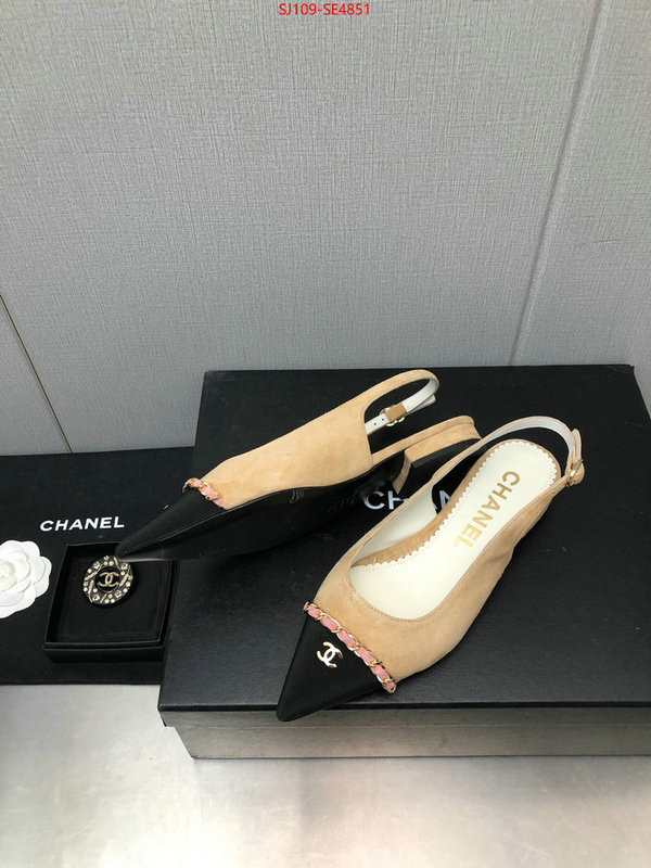 Women Shoes-Chanel,can you buy knockoff , ID: SE4851,$: 109USD