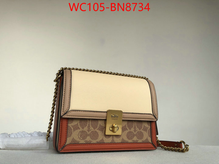 Coach Bags(4A)-Diagonal,replica aaaaa+ designer ,ID: BN8734,$: 105USD