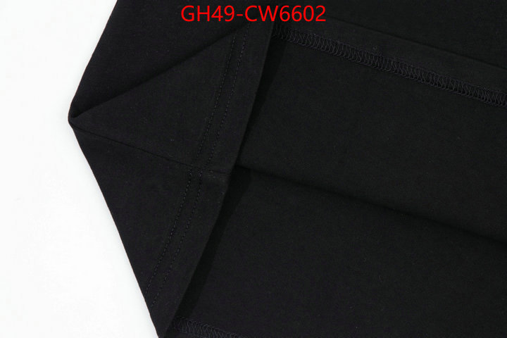 Clothing-Gucci,high quality 1:1 replica , ID: CW6602,$: 49USD