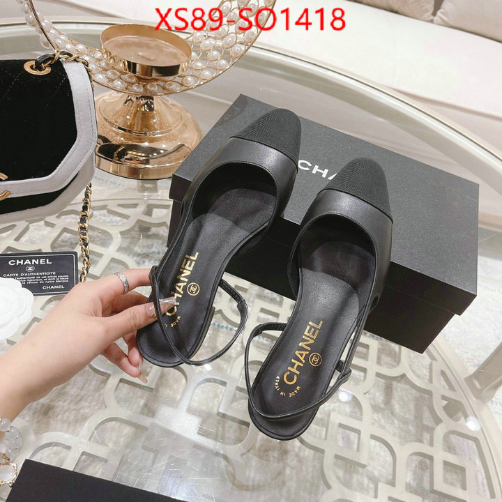 Women Shoes-Chanel,high end designer , ID: SO1418,$: 89USD