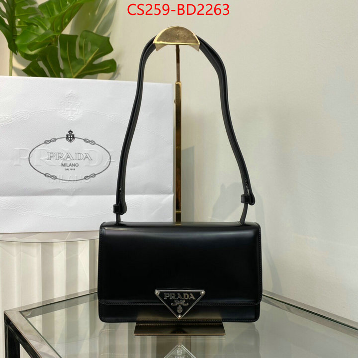 Prada Bags(TOP)-Diagonal-,ID: BD2263,$: 259USD