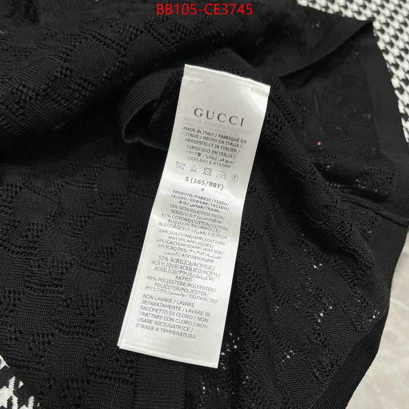 Clothing-Gucci,best quality designer , ID: CE3745,$:105USD