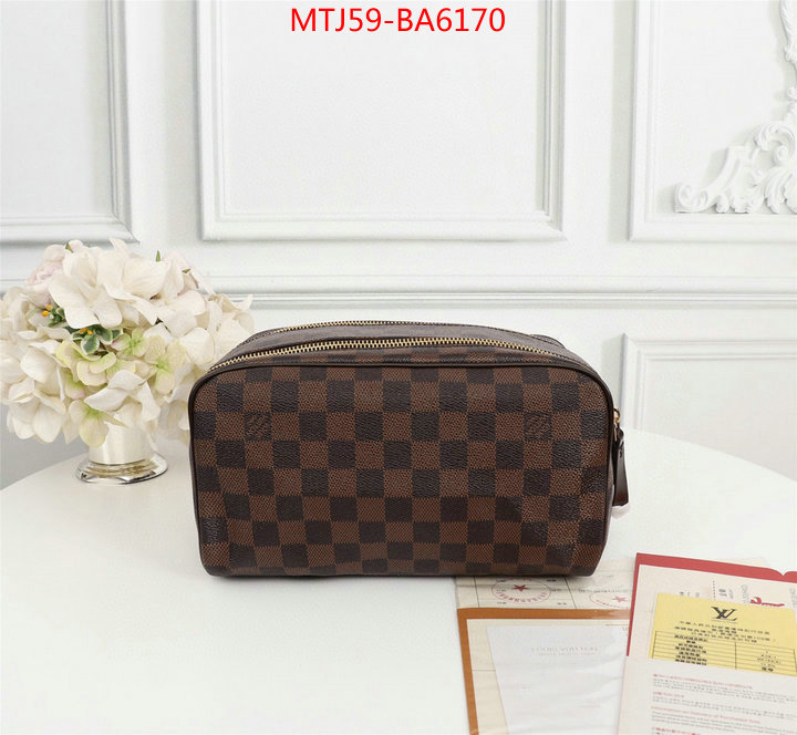 LV Bags(4A)-Vanity Bag-,what are the best replica ,ID: BA6170,$: 59USD