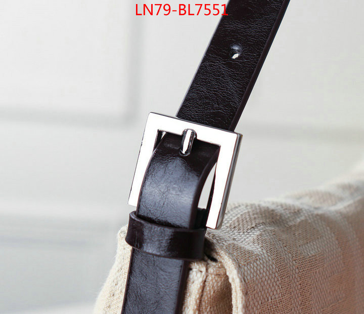 Fendi Bags(4A)-Baguette-,wholesale replica ,ID: BL7551,$: 79USD