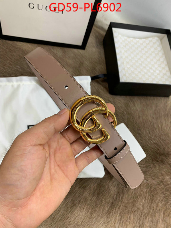 Belts-Gucci,highest product quality , ID: PL6902,$: 59USD