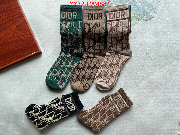 Sock-Dior,best knockoff , ID: LW4884,$: 32USD