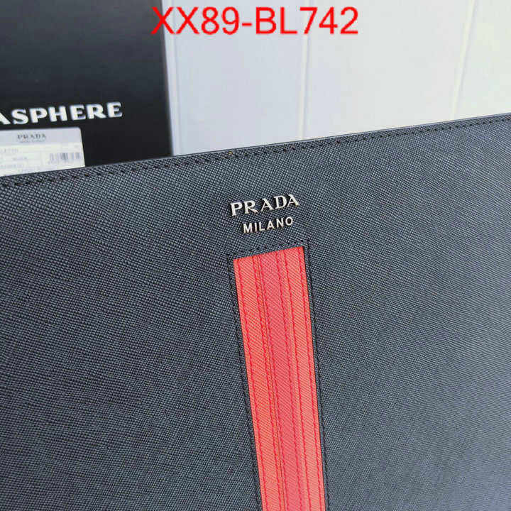 Prada Bags(TOP)-Clutch-,ID: BL742,$:89USD