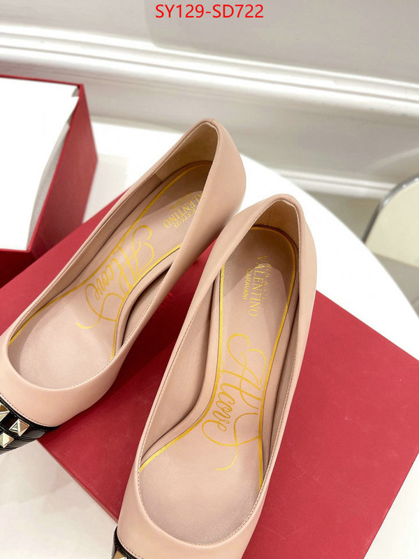 Women Shoes-Valentino,2023 replica wholesale cheap sales online , ID: SD722,$: 129USD