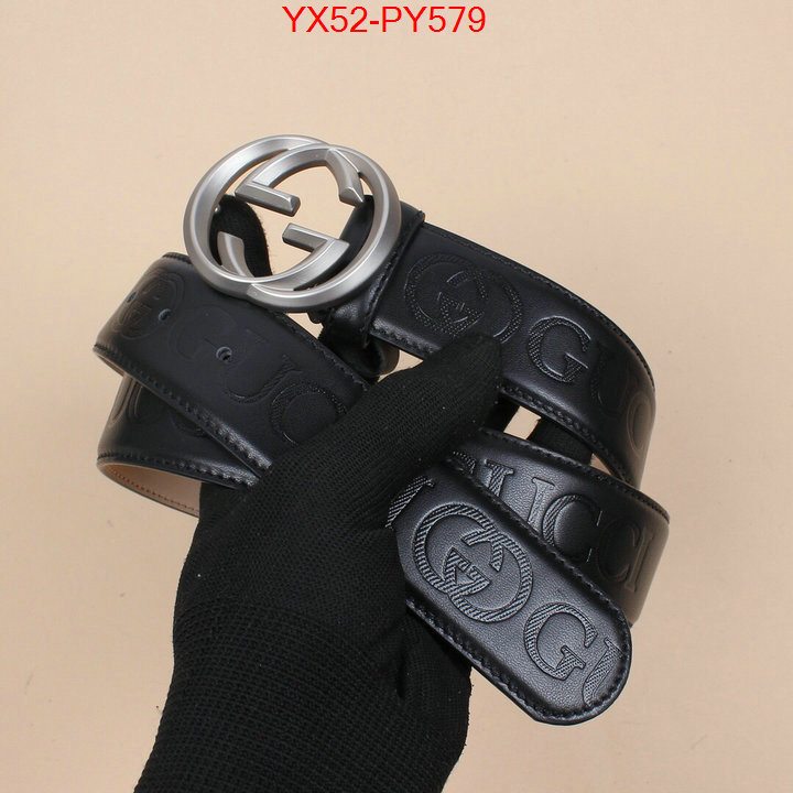 Belts-Gucci,what's the best to buy replica , ID: PY579,$:52USD