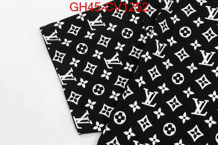 Clothing-LV,high quality 1:1 replica , ID: CV1252,$: 45USD