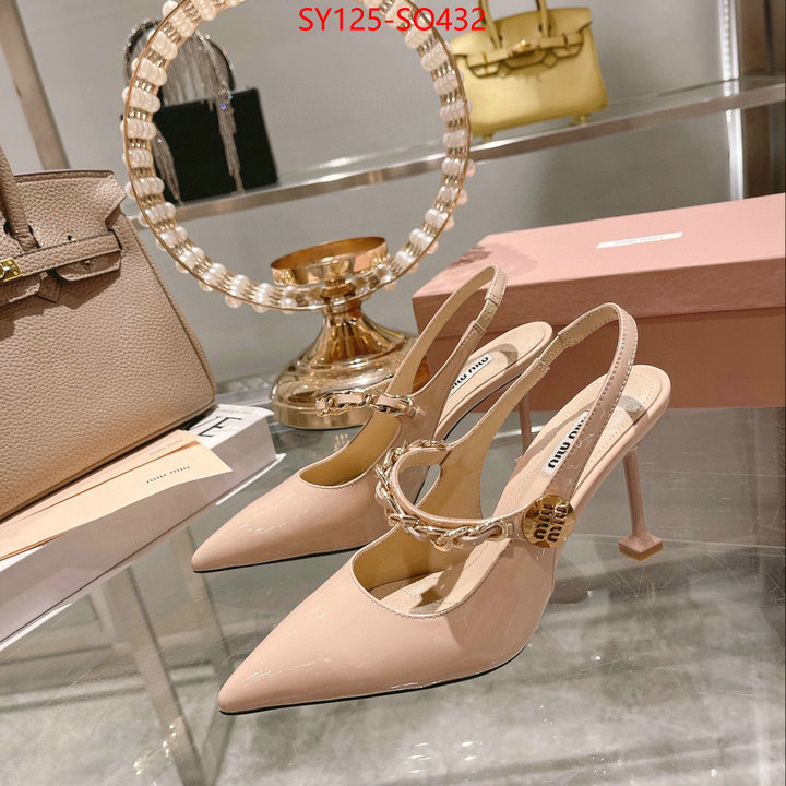 Women Shoes-Miu Miu,store , ID: SO432,$: 125USD