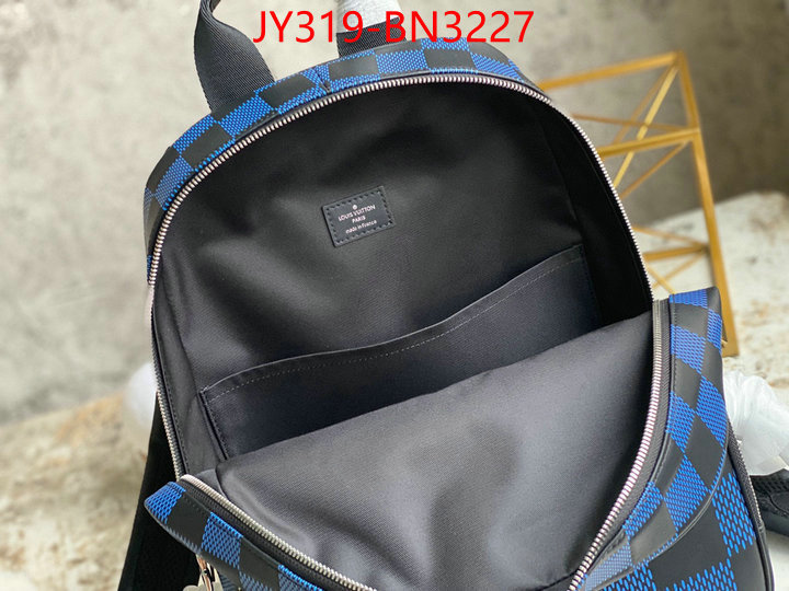 LV Bags(TOP)-Backpack-,ID: BN3227,$: 319USD