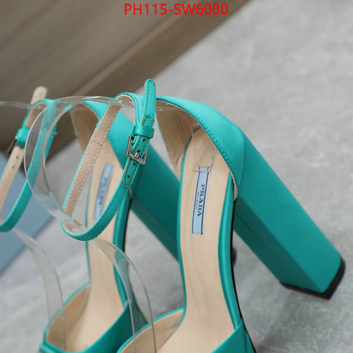 Women Shoes-Prada,highest quality replica , ID: SW6080,$: 115USD