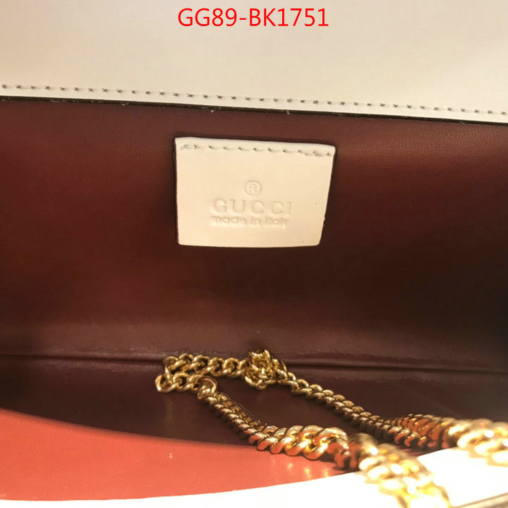 Gucci Bags(4A)-Horsebit-,fake aaaaa ,ID: BK1751,$:89USD