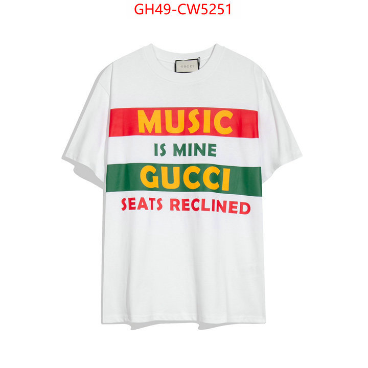 Clothing-Gucci,sell online luxury designer , ID: CW5251,$: 49USD