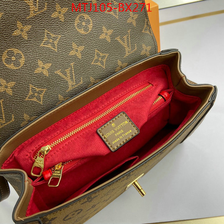 LV Bags(4A)-Handbag Collection-,ID: BX271,$: 105USD