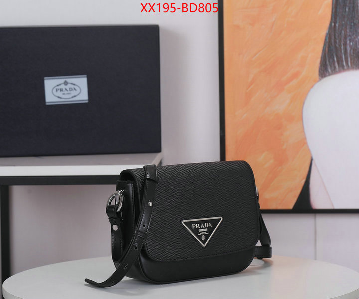 Prada Bags(TOP)-Diagonal-,ID: BD805,$: 195USD