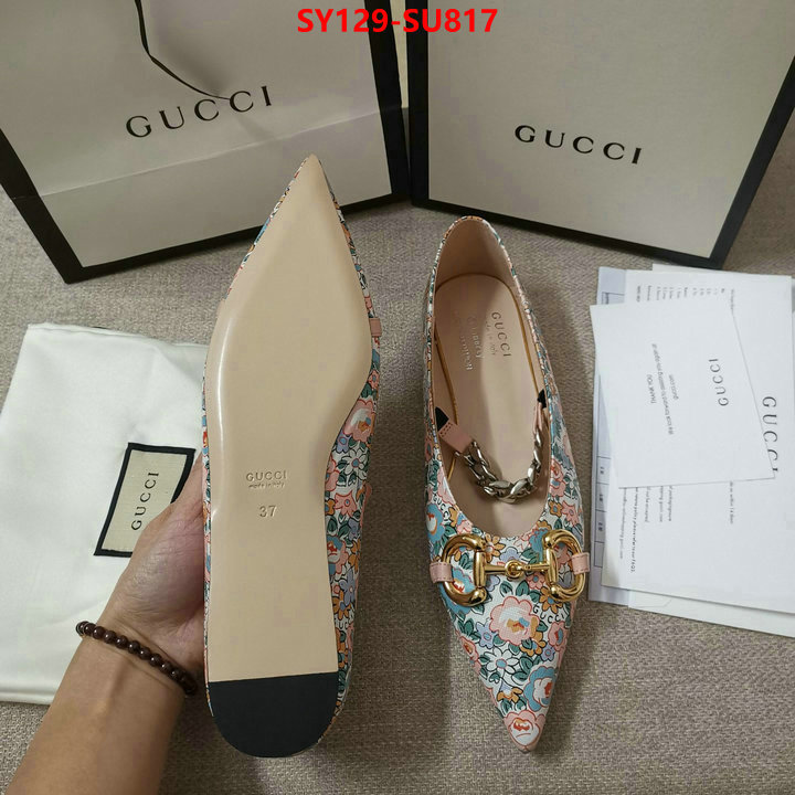 Women Shoes-Gucci,where can i buy the best quality , ID: SU817,$: 129USD