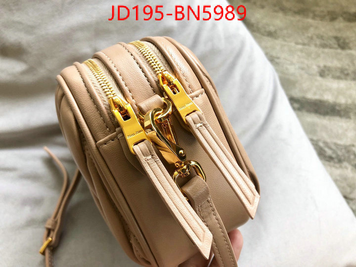 Miu Miu Bags(TOP)-Diagonal-,2023 perfect replica designer ,ID: BN5989,$: 195USD