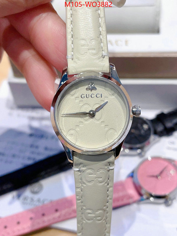 Watch(4A)-Gucci,good quality replica ,ID: WO3882,$: 105USD