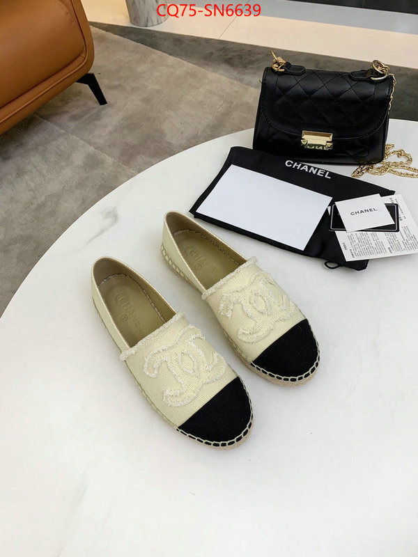 Women Shoes-Chanel,shop designer replica , ID: SN6639,$: 75USD