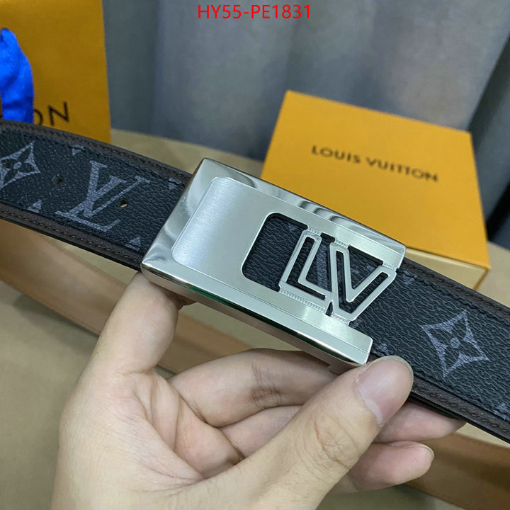 Belts-LV,the best quality replica , ID: PE1831,$: 55USD