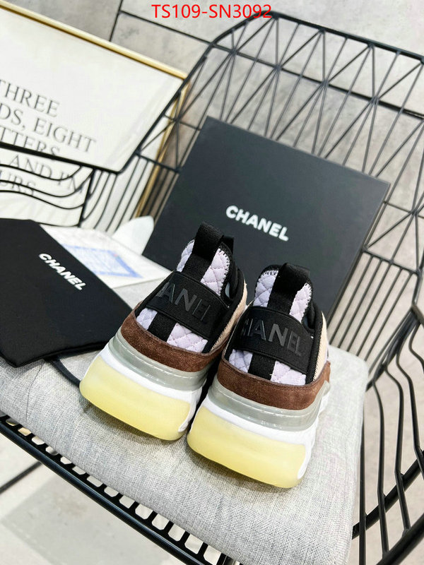 Women Shoes-Chanel,top fake designer , ID: SN3092,$: 109USD