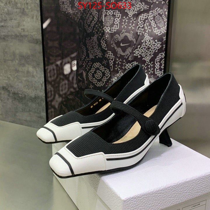 Women Shoes-Dior,sell high quality , ID: SO633,$: 125USD