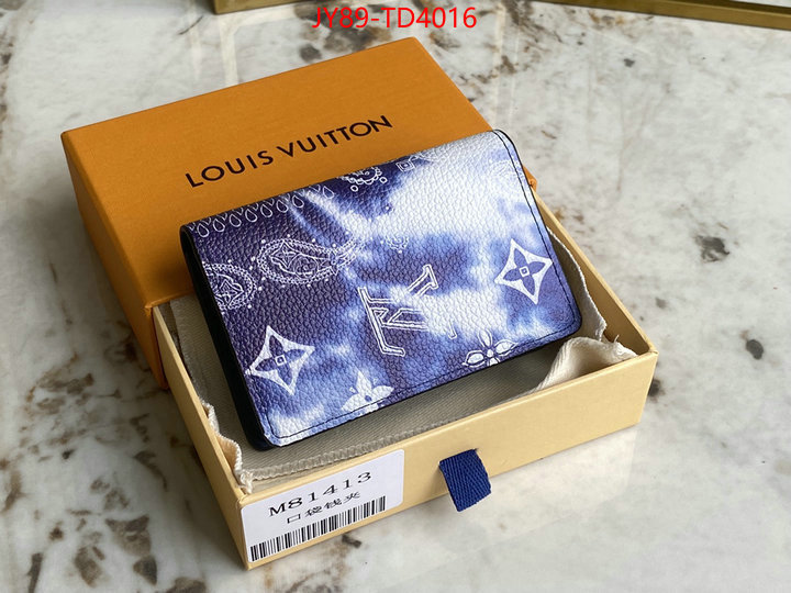 LV Bags(TOP)-Wallet,ID: TD4016,$: 89USD