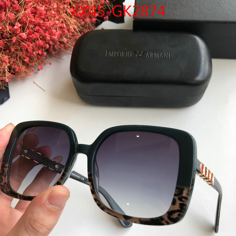 Glasses-Armani,best replica 1:1 , ID: GK2874,$:45USD