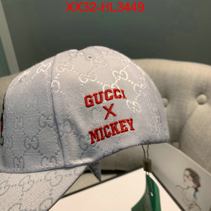 Cap (Hat)-Gucci,where to buy fakes , ID: HL3449,$: 32USD