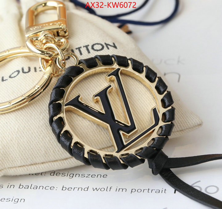 Key pendant-LV,brand designer replica , ID: KW6072,$: 32USD