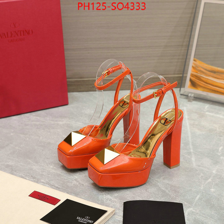 Women Shoes-Valentino,what's the best to buy replica , ID: SO4333,$: 125USD