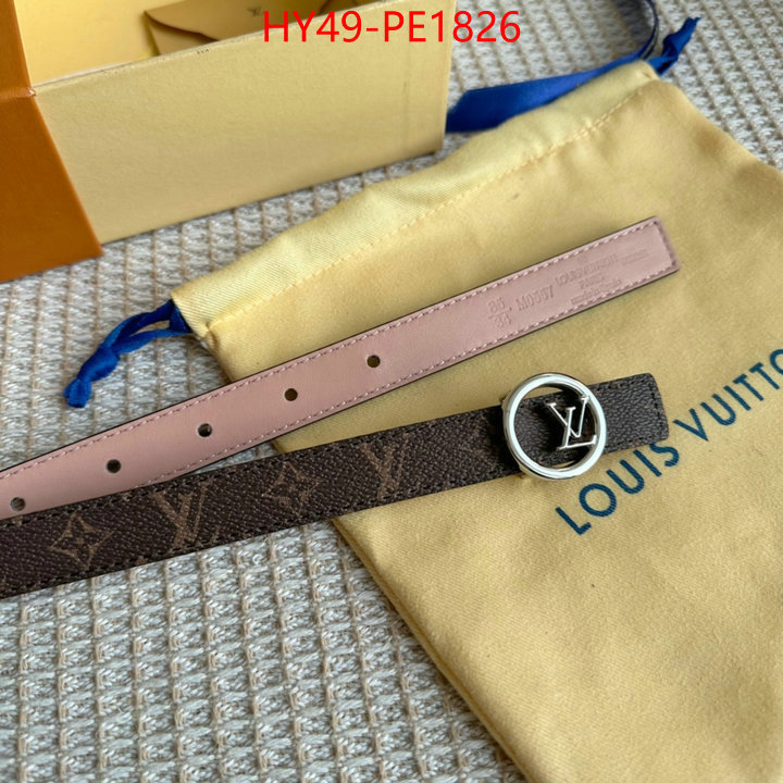 Belts-LV,aaaaa+ quality replica , ID: PE1826,$:49USD
