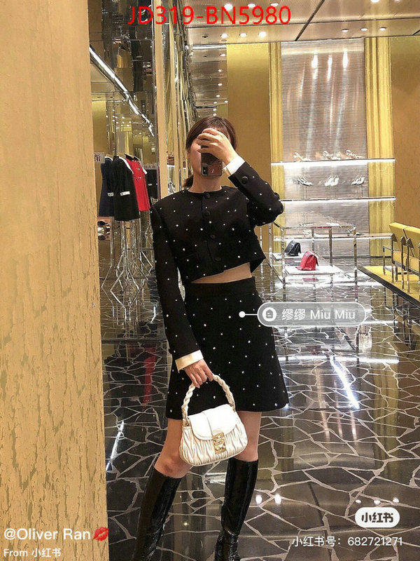 Miu Miu Bags(TOP)-Diagonal-,same as original ,ID: BN5980,$: 319USD