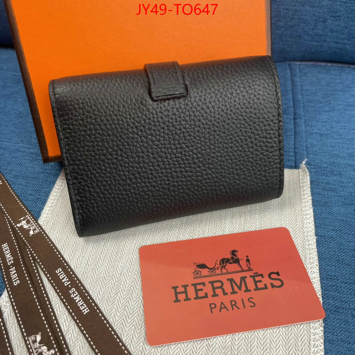 Hermes Bags(4A)-Wallet-,replica 1:1 high quality ,ID: TO647,$: 49USD