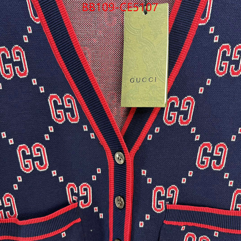 Clothing-Gucci,sale , ID: CE5107,$: 109USD