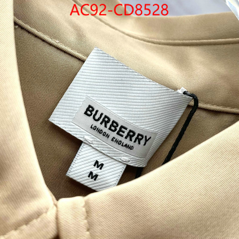 Clothing-Burberry,copy , ID: CD8528,$: 92USD
