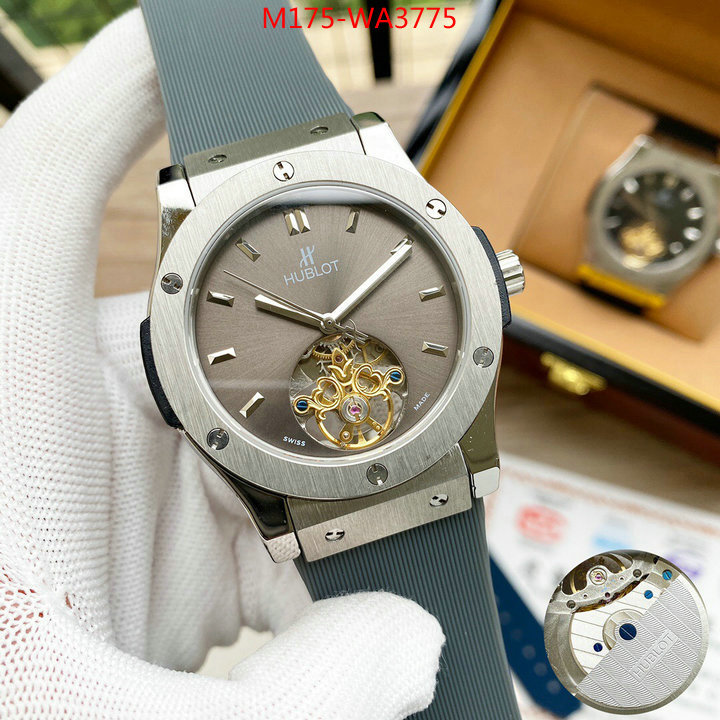 Watch(4A)-Hublot,where can i buy the best 1:1 original ,ID: WA3775,$: 175USD