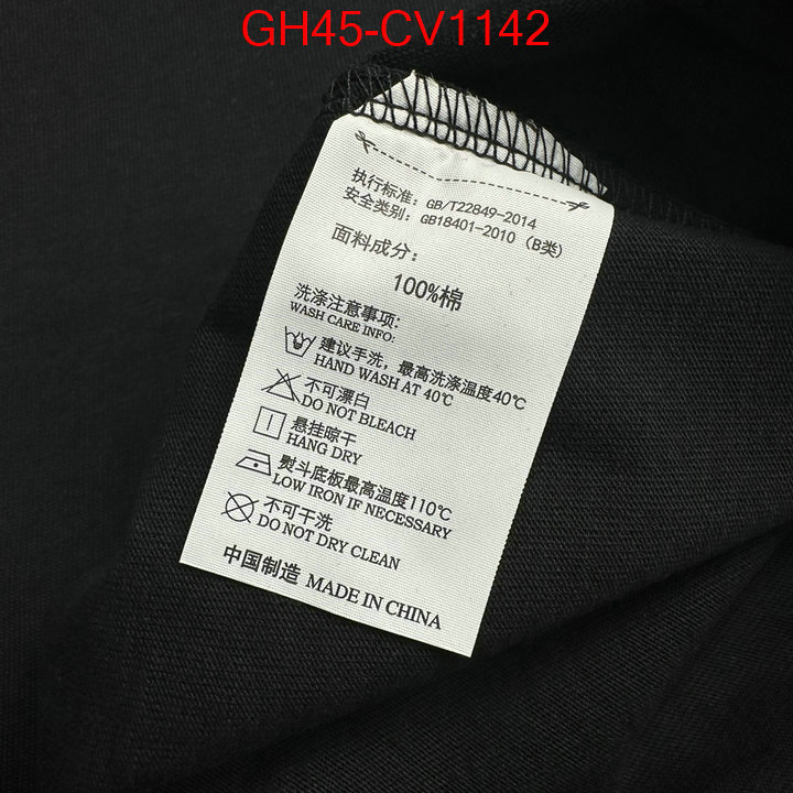 Clothing-Gucci,best replica 1:1 , ID: CV1142,$: 45USD