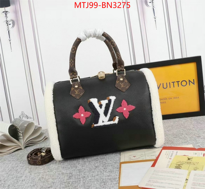 LV Bags(4A)-Speedy-,luxury fashion replica designers ,ID: BN3275,$: 99USD