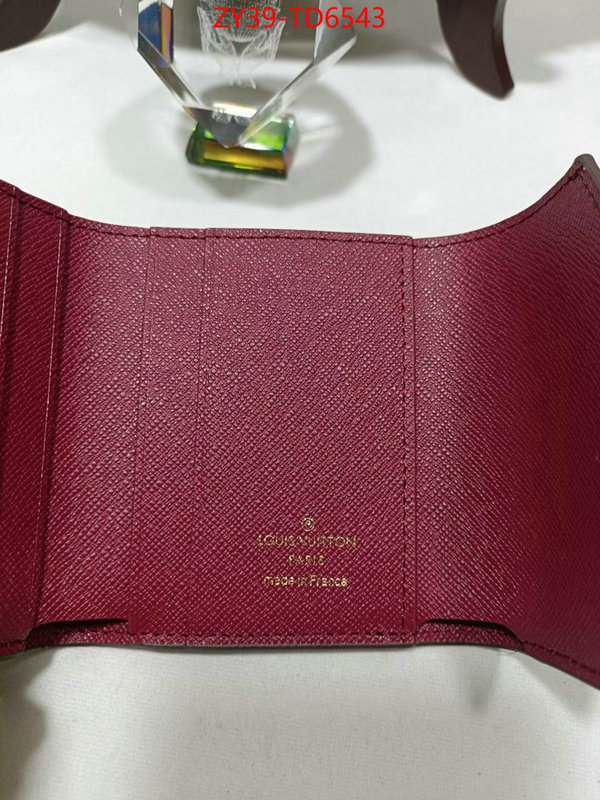 LV Bags(4A)-Wallet,new ,ID: TD6543,$: 39USD