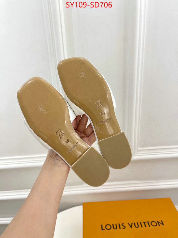 Women Shoes-LV,mirror copy luxury , ID: SD706,$: 109USD