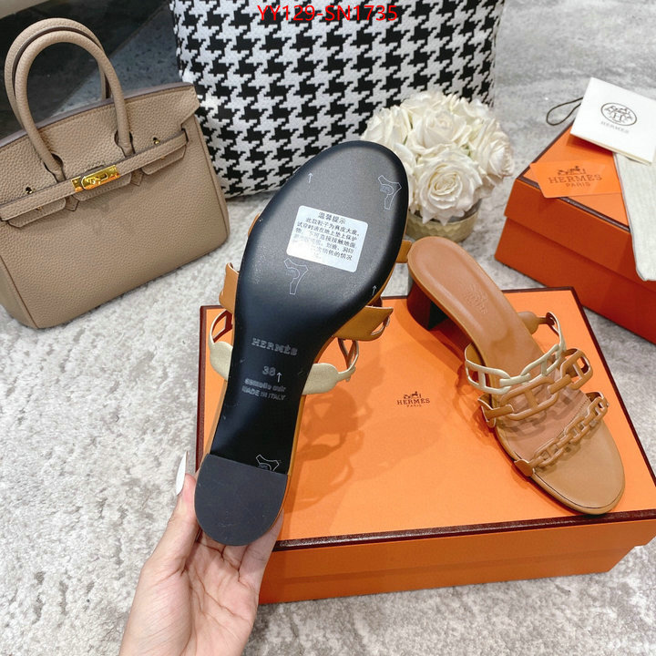 Women Shoes-Hermes,best quality replica , ID: SN1735,$: 129USD