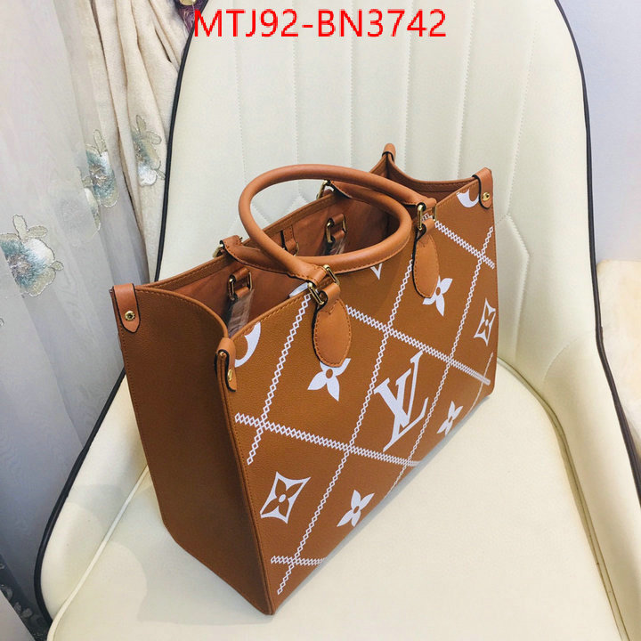 LV Bags(4A)-Handbag Collection-,ID: BN3742,$: 92USD