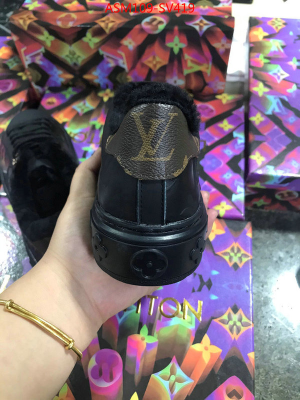 Women Shoes-LV,aaaaa+ class replica , ID: SV419,$:109USD