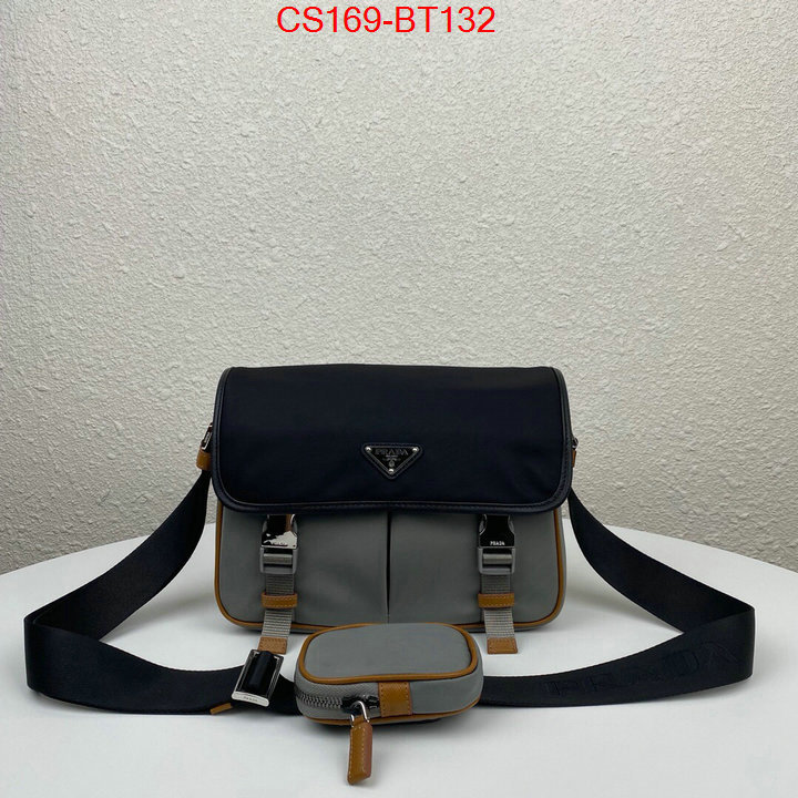 Prada Bags(TOP)-Diagonal-,ID: BT132,$: 169USD